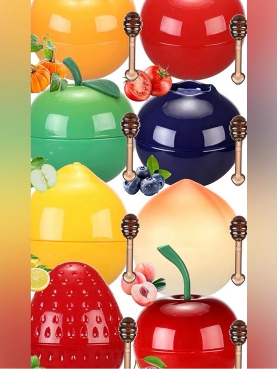 SULILY Other - 🍓🍏SULILY Tinted Bee Lip Balm Fruits Pot